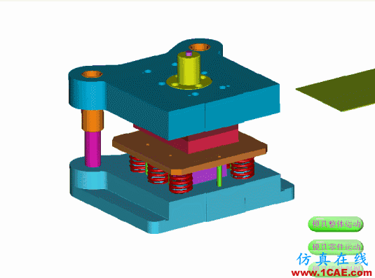 【機(jī)械原理】模具動(dòng)態(tài)圖,制造原理一秒get!機(jī)械設(shè)計(jì)技術(shù)圖片2