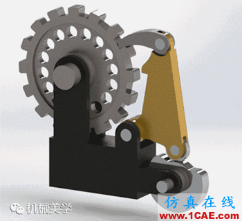 搞明白機械原理之棘輪機構(gòu)AutoCAD培訓(xùn)教程圖片19