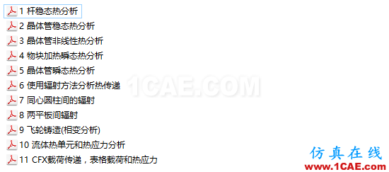 ANSYS Workbench熱及熱應力分析官方教材,共享優質學習資源ansys培訓的效果圖片3