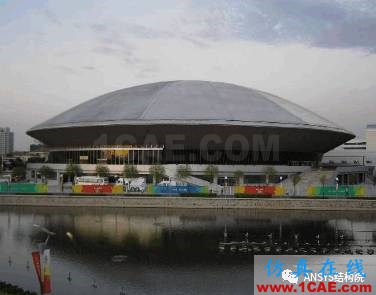 基于ANSYS某單層球面網殼結構整體穩定性分析ansys培訓課程圖片3