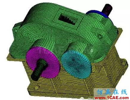 Hypermesh 2015 CAE 有限元網格競賽作品案例hypermesh培訓教程圖片3