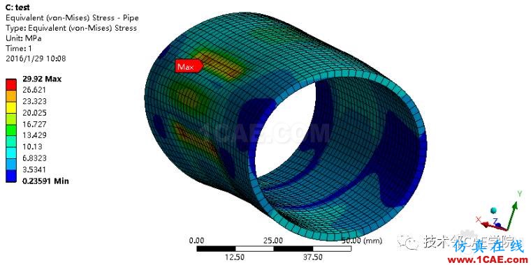 blob.png 【干貨】ANSYS workbench接觸問題案例——卡箍連接ansys培訓課程圖片15
