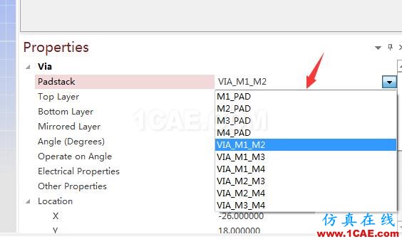 SiWave如何創建、編輯過孔?ansysem分析圖片3