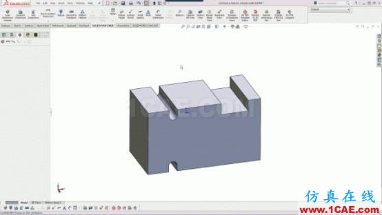 SolidWorks MBD:符合ASME Y14.5-2009標準的連續特征公差標注solidworks simulation分析圖片7