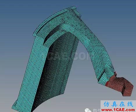 Hypermesh 2015 CAE 有限元網格競賽作品案例hypermesh培訓教程圖片6