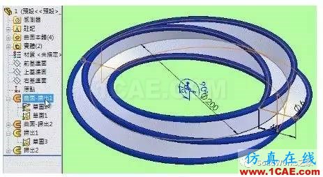 莫比烏斯轉(zhuǎn)環(huán)_組件動(dòng)畫(huà)solidworks simulation應(yīng)用技術(shù)圖片3
