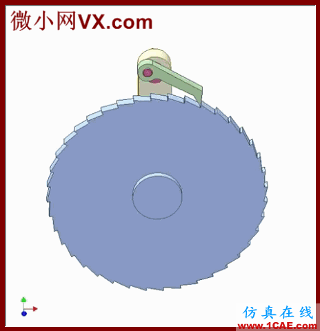 搞明白機械原理之棘輪機構(gòu)AutoCAD仿真分析圖片25
