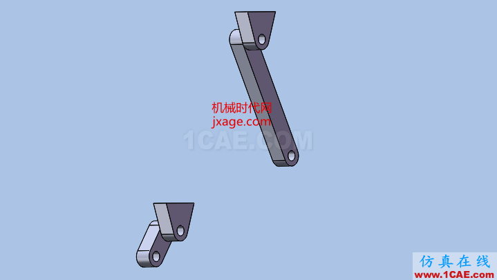 Solidworks飛剪機構仿真solidworks simulation分析案例圖片3