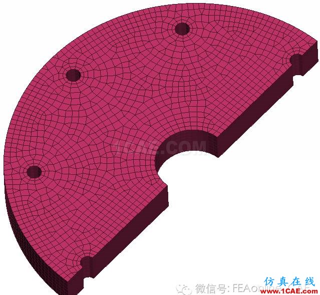 基于Abaqus的周向不連續問題二維簡化方法abaqus有限元仿真圖片2