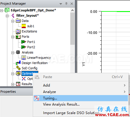 HFSS案例實時調諧(Tuning)仿真Circuit+HFSSHFSS結果圖片13