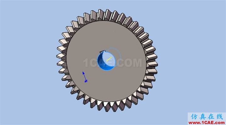 SOLIDWORKS圓錐齒輪的仿真solidworks simulation應用技術圖片5