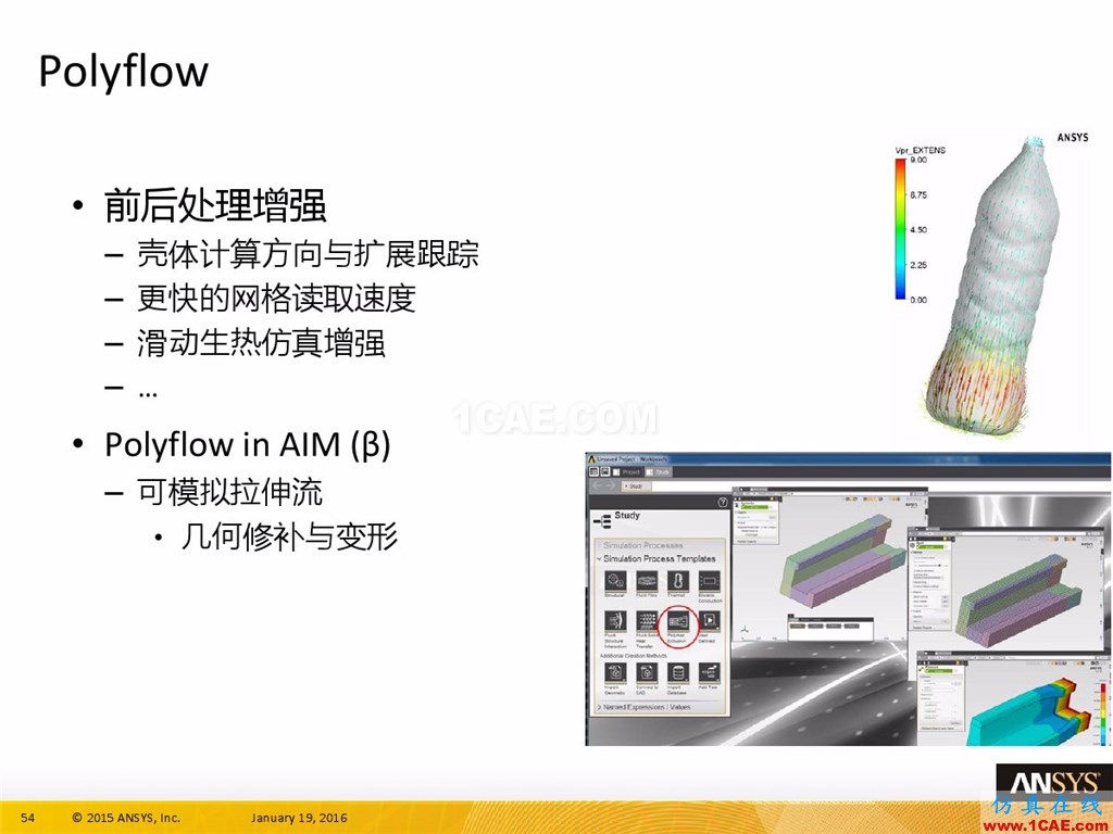 一張圖看懂ANSYS17.0 流體 新功能與改進fluent結果圖片58