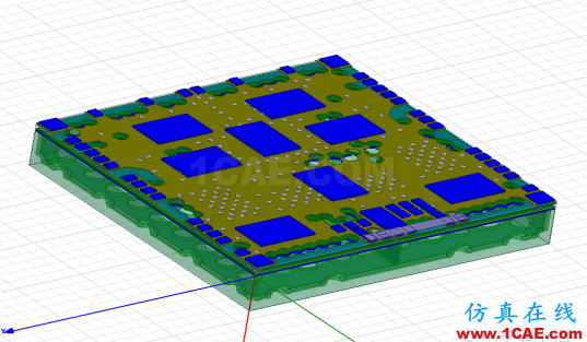 集成兩路射頻SiP發射器的設計和研究ansys hfss圖片11