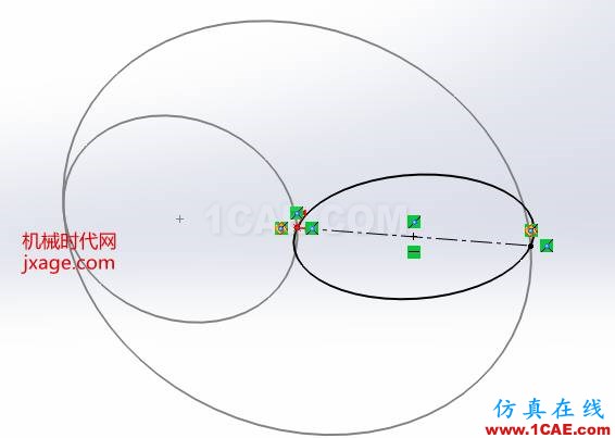 SolidWorks如何通過(guò)掃描創(chuàng)建太極圖？solidworks simulation學(xué)習(xí)資料圖片4