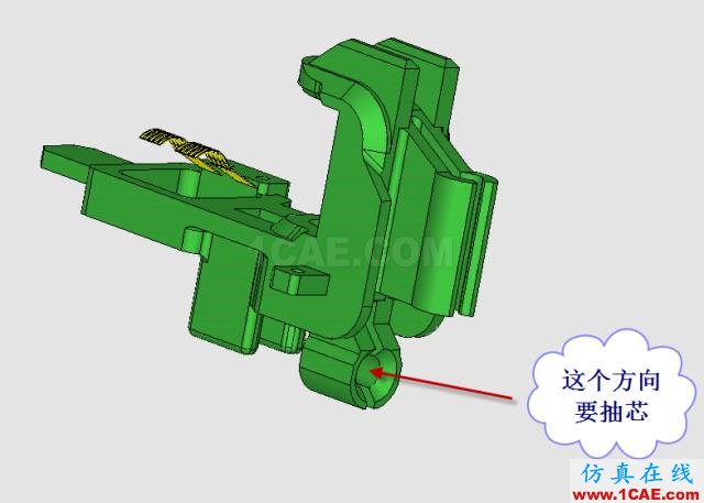 這套汽車傳感器支架精密模具如何設計？ug設計案例圖片4
