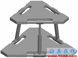 基于Pro/E和ADAMS的少自由度并聯機構運動仿真 - 林子 - 林子清風 CAE/CFD工作室 基于Pro/E和ADAMS的少自由度并聯機構運動仿真ansys分析案例圖片1
