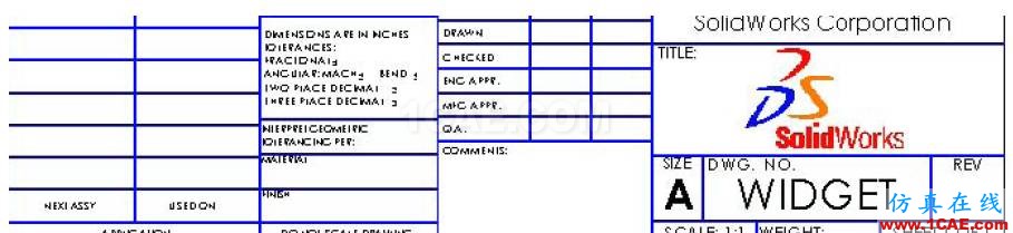 使用SOLIDWORKS創建工程圖-上solidworks simulation分析圖片12