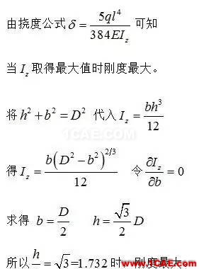 中國比西方進步704年!橫梁高寬比ANSYS分析【轉發】ansys培訓課程圖片14
