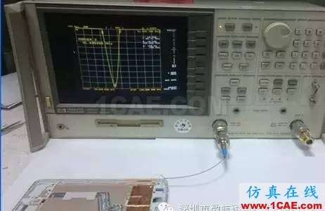 金屬機身智能手機FM收音頻段天線 設計方案（設計，安裝，仿真）HFSS分析圖片4