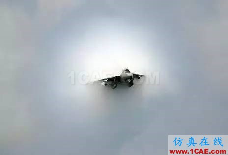 飛機(jī)超音速飛行突破音障瞬間,場面驚人!Actran學(xué)習(xí)資料圖片12