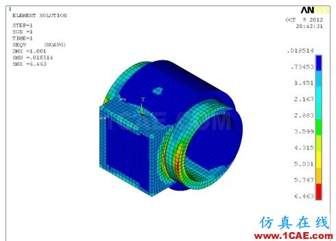 ANSYS&ABAQUS接觸分析性能比較 實(shí)例說(shuō)明ANSYS與ABAQUS接觸分析的對(duì)比ansys培訓(xùn)的效果圖片3
