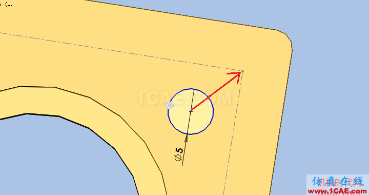 solidworks如何使用孔特征？solidworks simulation培訓教程圖片4