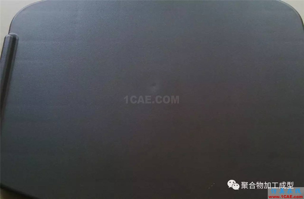 ABS和ASA部件加強筋區域出現流痕和顏色差異moldflow注塑分析圖片1