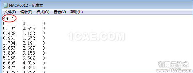 ICEM CFD導入Profili翼型數據fluent培訓的效果圖片7