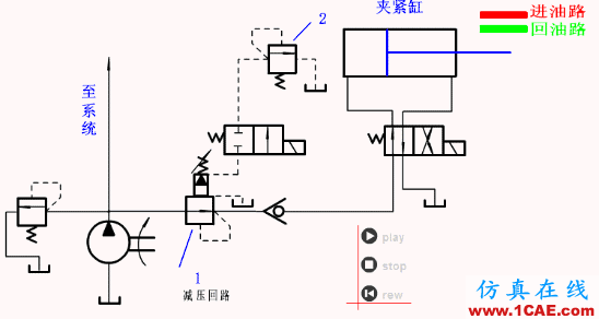 【專業積累】64個氣動與液壓動畫,輕輕松松全學會!機械設計教程圖片30