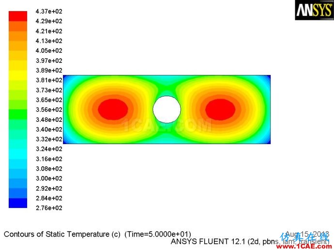ANSYS與FLUENT瞬態散熱模型對比 ANSYS與FLUENT瞬態散熱模型對比