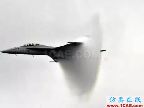 飛機(jī)超音速飛行突破音障瞬間,場面驚人!Actran分析案例圖片9