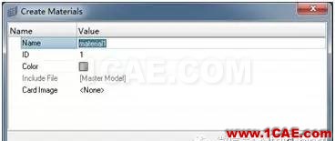 HyperWorks Tips & Tricks：使用創建Component對話框創建Component并自動關聯hypermesh分析圖片5