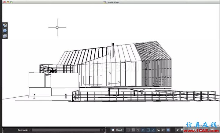 效果圖的藝術:用SketchUp, AutoCAD 和 Photoshop創造絕佳的水彩效果AutoCAD分析案例圖片5