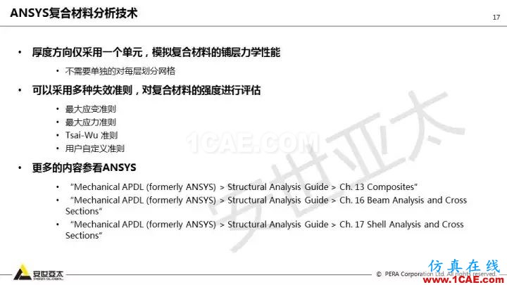 技術分享 | 58張PPT,帶您了解ANSYS復合材料解決方案【轉發】ansys分析圖片17