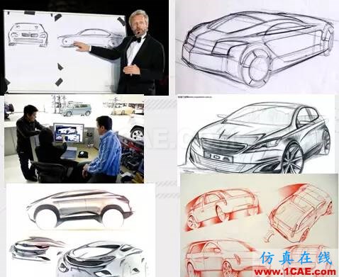 汽車形象草圖構思階段Catia技術圖片7