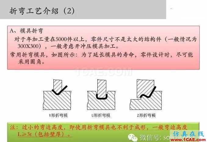 圖文-鈑金各種工序的工藝介紹！solidworks simulation學習資料圖片2