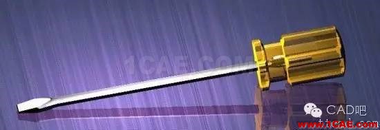 AutoCAD繪制螺絲刀 AutoCAD繪制螺絲刀AutoCAD分析案例圖片9