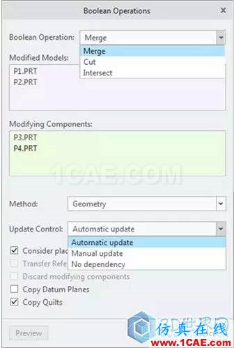 分享丨Creo 4.0 組件模式更新功能一覽!pro/e培訓教程圖片8