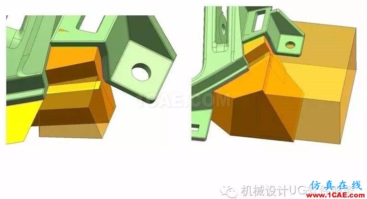 UG中汽車模高低落差位的分模處理技巧(實(shí)體分模技巧)HFSS分析圖片6