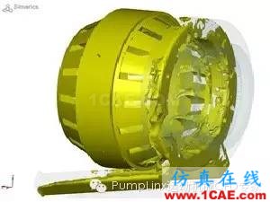高速軸承潤滑密封CFD分析技術簡報Pumplinx旋轉機構有限元分析圖片7