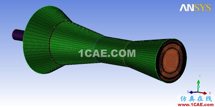 使用icem對Ejector劃分O-block 使用icem對Ejector劃分O-block