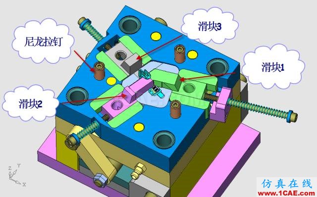 這套汽車傳感器支架精密模具如何設計？ug設計教程圖片22