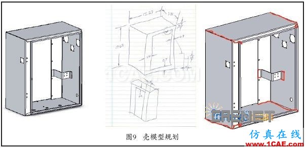 殼體單元網格的產品建模策略ansys培訓課程圖片6