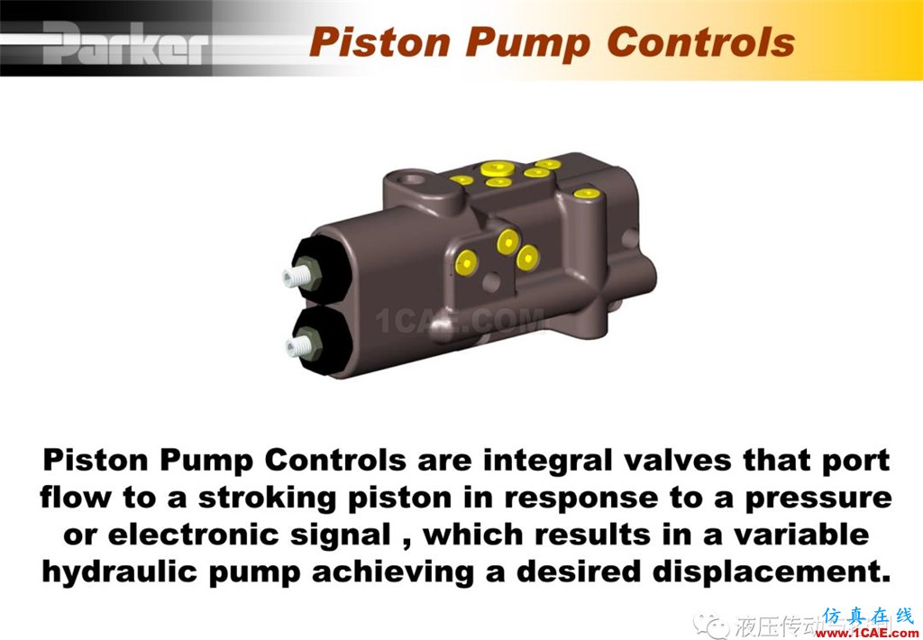 Parker變量柱塞泵詳盡培訓資料Pumplinx旋轉機構有限元分析圖片9