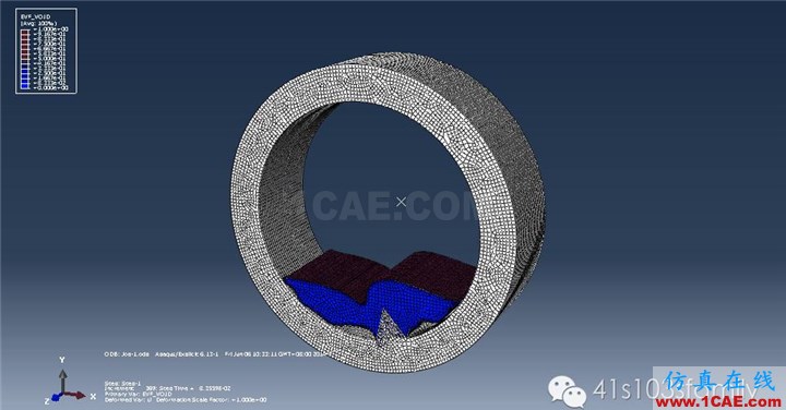 Abaqus流固耦合實例-模擬洗衣機轉動abaqus靜態分析圖片25