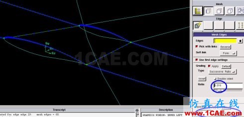 gambit入門教程——如何用gambit生成機翼結構網格
