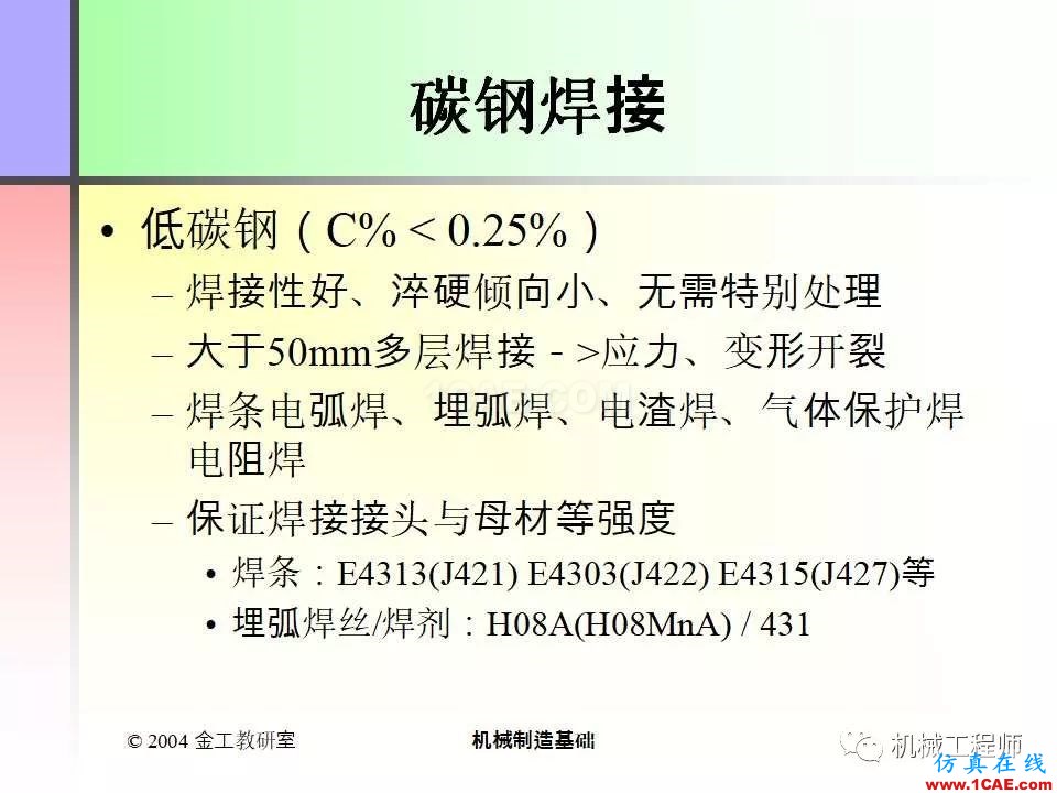 【專業(yè)積累】100頁PPT，全面了解焊接工藝機械設(shè)計教程圖片63
