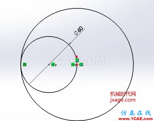 SolidWorks如何通過(guò)掃描創(chuàng)建太極圖？solidworks仿真分析圖片2