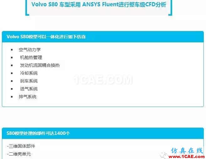 ANSYS Fluent比想象中更強大！整車級CFD應用最成功工程案例fluent仿真分析圖片2