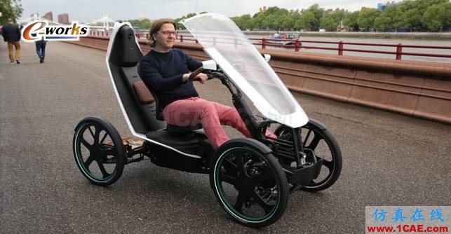 『漲姿勢』德國工程師造了一臺新型混動車,徹底模糊了汽車和自行車的界限!機械設計圖片2